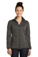 Outerwear Sport-Tek Ladies PosiCharge Electric Heather Soft Shell Jacket. LST30 Sport-Tek