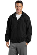 Outerwear Sport-Tek Tall Hooded Raglan Jacket. TJST73 Sport-Tek