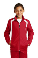 Outerwear Sport-Tek Youth Colorblock Raglan Jacket. YST60 Sport-Tek