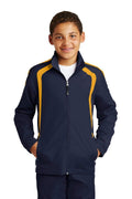 Outerwear Sport-Tek Youth Colorblock Raglan Jacket. YST60 Sport-Tek