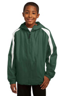 Outerwear Sport-Tek Youth Fleece Lined Colorblock Jacket. YST81 Sport-Tek
