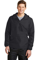 Outerwear Sport-Tek Zipped Pocket Anorak. JST65 Sport-Tek