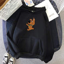 oversized Cute Dog Print Sweatshirt Kawaii Hoodies for Women top clothes Hoody Female Itself Winter Women's Hoodies Full Sleeve AExp