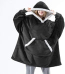 Oversized Hoodies Women Winter Sweatshirt Blanket With Sleeves Fleece Giant Hoodie Women long Hoody Sweatshirt plush tv Blanket JadeMoghul Inc.