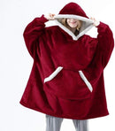 Oversized Hoodies Women Winter Sweatshirt Blanket With Sleeves Fleece Giant Hoodie Women long Hoody Sweatshirt plush tv Blanket JadeMoghul Inc.