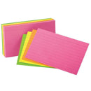 OXFORD GLOW INDEX CARDS 4 X 6-Supplies-JadeMoghul Inc.