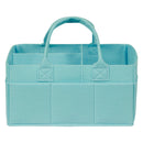 Pale Aqua Felt Storage Caddy-AQUA-JadeMoghul Inc.