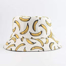 Panama Bucket Hat Men Women Summer Bucket Cap Banana Print Yellow Hat Bob Hat Hip Hop Gorros Fishing Fisherman Hat JadeMoghul Inc.