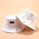 Panama Bucket Hat Men Women Summer Bucket Cap Banana Print Yellow Hat Bob Hat Hip Hop Gorros Fishing Fisherman Hat JadeMoghul Inc.