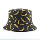 Panama Bucket Hat Men Women Summer Bucket Cap Banana Print Yellow Hat Bob Hat Hip Hop Gorros Fishing Fisherman Hat JadeMoghul Inc.