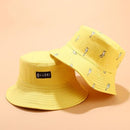 Panama Bucket Hat Men Women Summer Bucket Cap Banana Print Yellow Hat Bob Hat Hip Hop Gorros Fishing Fisherman Hat JadeMoghul Inc.
