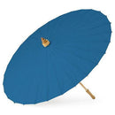 Paper Parasol - Denim (Pack of 1)-Wedding Reception Decorations-JadeMoghul Inc.