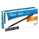 PAPERMATE ERASERMATE PEN BLACK 12CT-Supplies-JadeMoghul Inc.