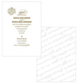 Parisian Love Letter Invitation Vintage Gold (Pack of 1)-Invitations & Stationery Essentials-Black-JadeMoghul Inc.