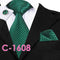 Patterened Men's Silk Neck Ties-C1608-JadeMoghul Inc.