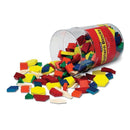 PATTERN BLOCKS WOODEN 250/PK 1CM-Learning Materials-JadeMoghul Inc.