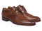 Paul Parkman (FREE Shipping) Antique Brown Derby Shoes (ID