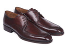 Paul Parkman (FREE Shipping) Brown & Bordeaux Leather Apron Derby Shoes (ID