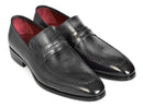 Paul Parkman (FREE Shipping) Gray & Black Men's Loafers For Men (ID