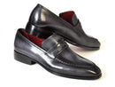 Paul Parkman (FREE Shipping) Gray & Black Men's Loafers For Men (ID