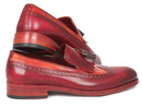 Paul Parkman (FREE Shipping) Kiltie Tassel Loafers Tobacco & Bordeaux (ID