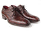 Paul Parkman (FREE Shipping) Men's Brown Genuine Crocodile Derby Shoes (ID#55W77-BRW) PAUL PARKMAN