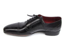 Paul Parkman (FREE Shipping) Men's Captoe Oxfords Black Shoes (ID