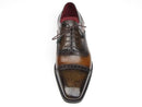 Paul Parkman (FREE Shipping) Men's Captoe Oxfords Camel & Olive Shoes (ID