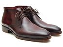 Paul Parkman (FREE Shipping) Men's Chukka Boots Brown & Bordeaux (ID