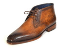 Paul Parkman (FREE Shipping) Men's Chukka Boots Brown & Camel (ID