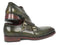 Paul Parkman (FREE Shipping) Men's Double Monkstrap Goodyear Welted Shoes Green (ID#061-GREEN) PAUL PARKMAN