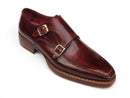 Paul Parkman (FREE Shipping) Men's Double Monkstrap Goodyear Welted Shoes (ID