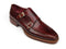 Paul Parkman (FREE Shipping) Men's Double Monkstrap Goodyear Welted Shoes (ID#061-BRD) PAUL PARKMAN
