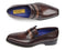 Paul Parkman (FREE Shipping) Men's Loafers Bronze Hand Painted Shoes (ID#012-BRNZ) PAUL PARKMAN