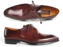 Paul Parkman (FREE Shipping) Men's Oxford Dress Shoes Brown&amp;Bordeaux (ID