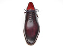 Paul Parkman (FREE Shipping) Men's Plain Toe Oxfords Purple Shoes (ID
