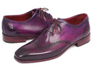 Paul Parkman (FREE Shipping) Men's Purple Wingtip Oxfords (ID