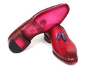 Paul Parkman (FREE Shipping) Men's Tassel Loafers Burgundy (ID