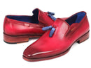 Paul Parkman (FREE Shipping) Men's Tassel Loafers Burgundy (ID