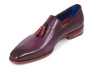 Paul Parkman (FREE Shipping) Men's Tassel Loafers Purple (ID