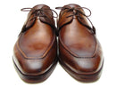 Paul Parkman (FREE Shipping) Men's Brown Derby Dress Shoes For Men (ID