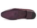 Paul Parkman (FREE Shipping) Men's Burgundy Wholecut Plain Toe Oxfords (ID