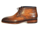 Paul Parkman (FREE Shipping) Men's Chukka Boots Brown & Camel (ID