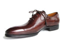 Paul Parkman (FREE Shipping) Men's Oxford Dress Shoes Brown&Bordeaux (ID