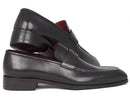 Paul Parkman (FREE Shipping) Men's Penny Loafers Black Calfskin (ID