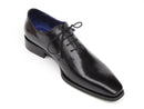 Paul Parkman (FREE Shipping) Men's Plain Toe Oxfords Whole-cut Black (ID