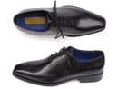 Paul Parkman (FREE Shipping) Men's Plain Toe Oxfords Whole-cut Black (ID