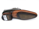 Paul Parkman (FREE Shipping) Men's Side Handsewn Captoe Oxfords Green (ID
