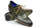 Paul Parkman (FREE Shipping) Opanka Construction Oxfords Green (ID