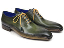 Paul Parkman (FREE Shipping) Opanka Construction Oxfords Green (ID